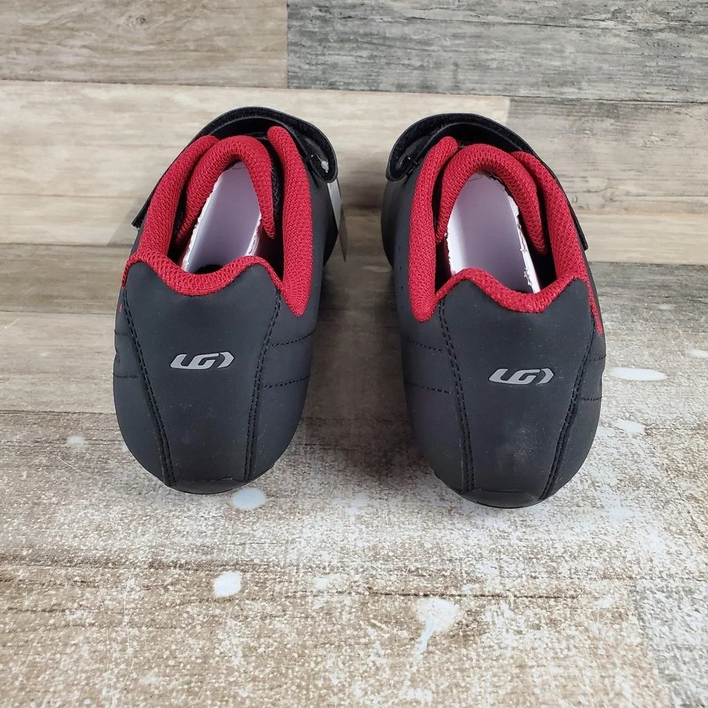 Garneau Multi‎ Air Flex II Cycling Shoes Sz 11.5 EU 46 Black Red
